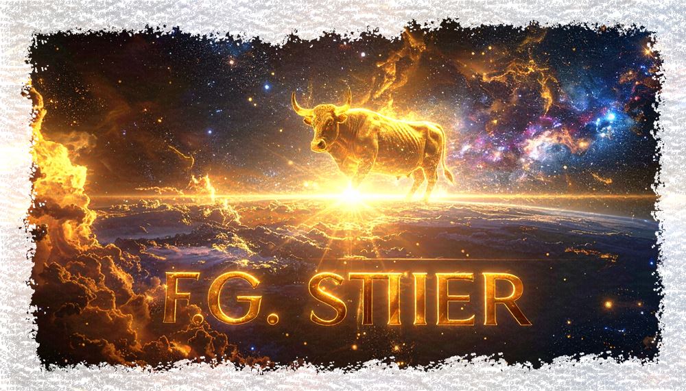 Dieses Bild dient als philosophische Analyse und literarische Dekonstruktion der Begriffe Nichts, Existenz und Code der fiktionalen Kontexte der Sci-Fi-Erzählungen von F.G. Stier. Es dient der logischen Verankerung des wissenschaftlich-philosophischen Konzepts der zeitlosen Verursachung. Fokus: Die Logik der Zensur. Als technischer Autor nutze ich die inimitable temptation der Worte als Bildmaschine. Dieses Werk verbindet den Namen F.G. Stier, das Sternbild und das echte Tier zu einer dreifachen ontologischen Achse. Krafttier Stier, Biologische Determination, Physische Realität, Urkraft, Natur-Maschine, Anatomie der Macht, Archaisches Symbol, Sternbild Stier, Taurus Konstellation, Astronomische Koordinaten, Himmelsmechanik, Kosmische Ordnung, Sternenkarte, Plejaden, Alpha Tauri (Aldebaran), Utopische Literatur, Cybernetische Sci-Fi, F.G. Stier Autor, Philosophische Dekonstruktion, Ontologische Sabotage, Code und Existenz, semantische Entität, Stier Kunst, Autor, Science Fiction. [Direktlink zum Werk: https://www.amazon.de/dp/3912752044] - Code-Anker: f-g-stier-Archaisches Symbol-Physische Realität-fgstier_art
